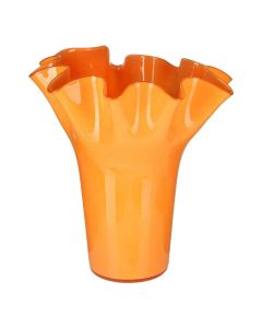 Tissue Vase Solid Aprikose Orange h40 d29 sc  