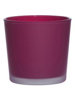 Conner Bloempot glas Matt magenta h11 d11,5 