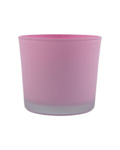 Conner Blumentopf Glas matt Orchidee h9 d10