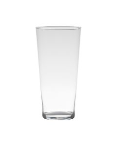 Essentials Mouthblown Conical Vase h29 d16 