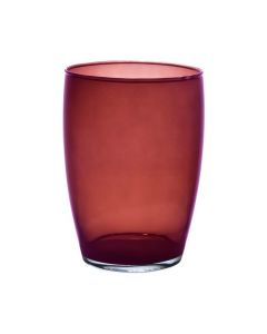 Essentials Hood Transparent Vase lila h20 d14 