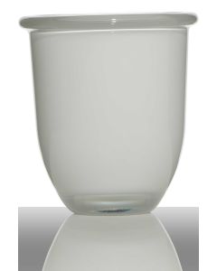 Cosmo Regular Cache-Pot blanc h17,2 d15,6 