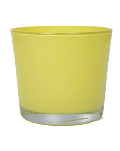 Conner Cache-Pot regular jaune citron H9 D10
