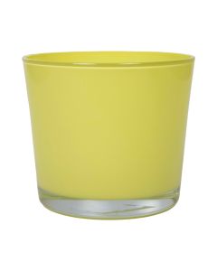 Conner Cache-Pot regular jaune citron H16 D17