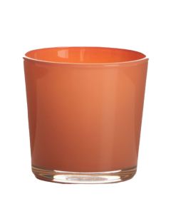 Conner Planter Glass regular Aprikose orange h12,5 d14,5 