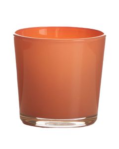 Conner Planter Glass regular Aprikose orange h16 d17 