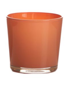 Conner Planter Glass regular apricot orange h19 h19 
