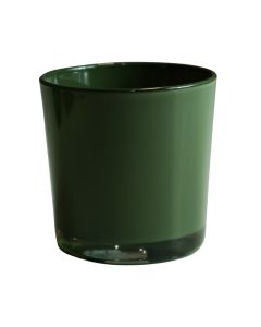 Conner Regular Planter Glass mystic green h19 d19 