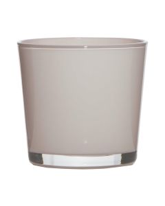 Conner Regular Blumentopf Glas zartes Rosa h12,5 d14,5 