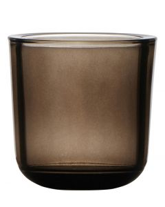 Cooper Regular Tealightholder transparent light grey h7,5 d7,5 