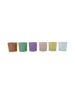 Display Conan Planter Colour bro/sea/pur/pink/yellow/whi h13 d13 