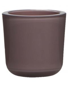 Cooper Regular Bloempot glas antiek roze h13 d14 