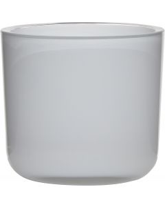 Cooper Regular Bloempot glas wit h13 d14 