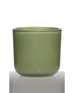 Cooper Regular Bloempot glas india groen h13 d14 