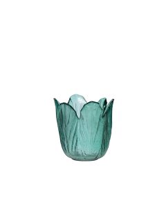 Lydia Tealightholder green h7,5 d7,8 