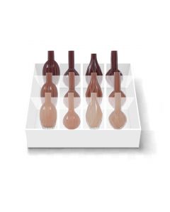 Bottle Vase Display 4 gemischt h12 d9 (12pcs)