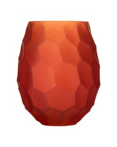 Jackson Vase chestnut orange h26 d22cm
