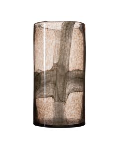 Auro Cylinder soufflé à la bouche vert blanc h39 d20cm