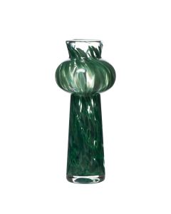 Vero Vase vert points h29 d12,6 cm