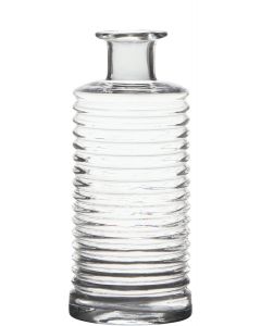 Line Vase bouteille transparent h21,5 d9,5 