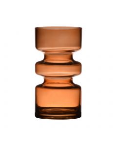 Rim Vase amber h17 d9 