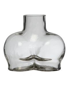 Dolly Vase transparent h13 14x8.5
