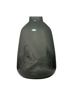 Minya Vase swirl green grey h32 d20,5cm