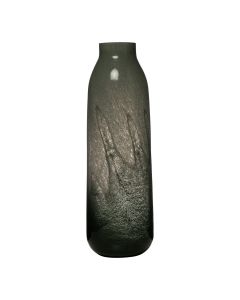 Minya Vase swirl green grey h43 d14cm