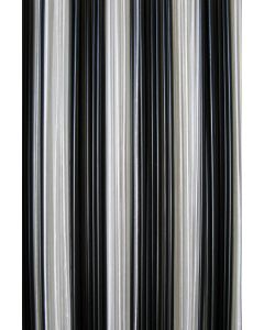 Palermo Mosquito Curtain Transparent-Black 100x232cm