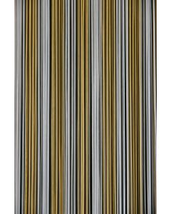 Vliegengordijn Palermo Transparant - bruin 90x210 cm