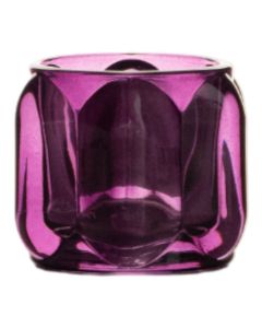 Tealightholder Vive heavy purple h6,5 d7,5