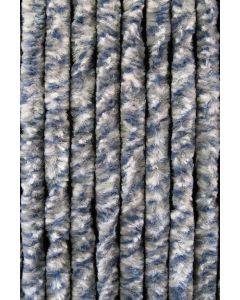 Vliegengordijn Wit - grijs - blauw gemêleerd 90x220 cm