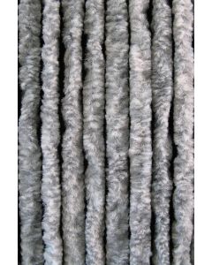 Vliegengordijn Kattenstaart Wit - grijs gemêleerd 100x230 cm