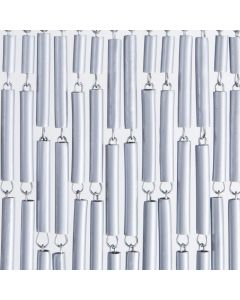 Havana Rideau anti-mouches gris argent 100x230cm 