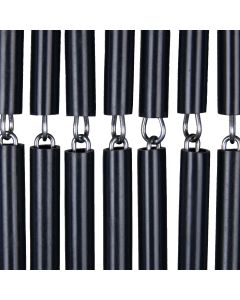 Doorcurtain Havana Dark Grey 100 cm x 230 cm