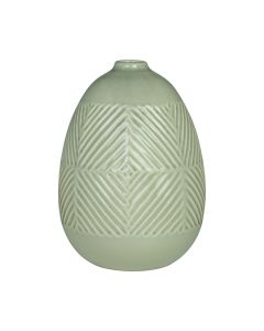 Olaf Fles Keramiek grijs h24,6 d18 