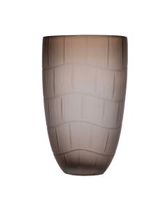 Krabi Vaas Carved beige h29 d17,5