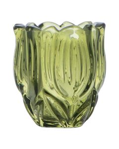 Charline Teelichthalter Grün h10 d9