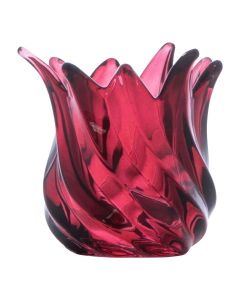 Cecile Teelichthalter Rosa h9,5 d9,3
