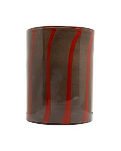 Nola Vase brun orange h25 d19