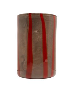 Nola Vase brun orange h30 d19