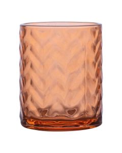 Ziggy Teelichthalter Orange h10 d8,5