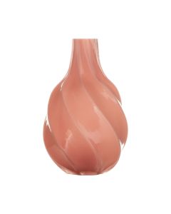 Vase Lumen solid rosa h25 d15cm