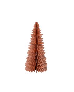 X Mas Tree Decorative paper ornament licht pink 130cm