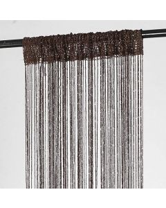  Fadenvorhang 24 Braun 140x250cm 