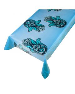 Hamsa Tafelzeil blauw 140cmx20mtr 