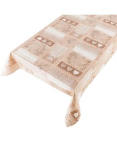 Love Tafelzeil beige 140cmx20mtr