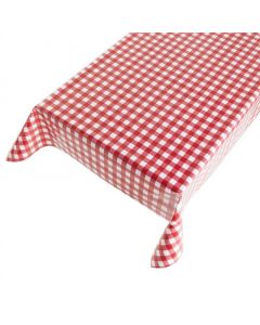 Vito Block Tafelzeil rood 140cmx20mtr 