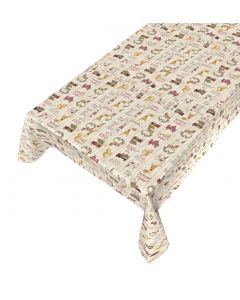 Tablecloth Christmas Holly Jolly 140 cm x 20 mtr