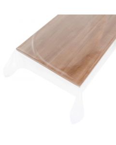Clear foil 0,10mm Pvc Tablecloth transparant 140cmx30mtr 